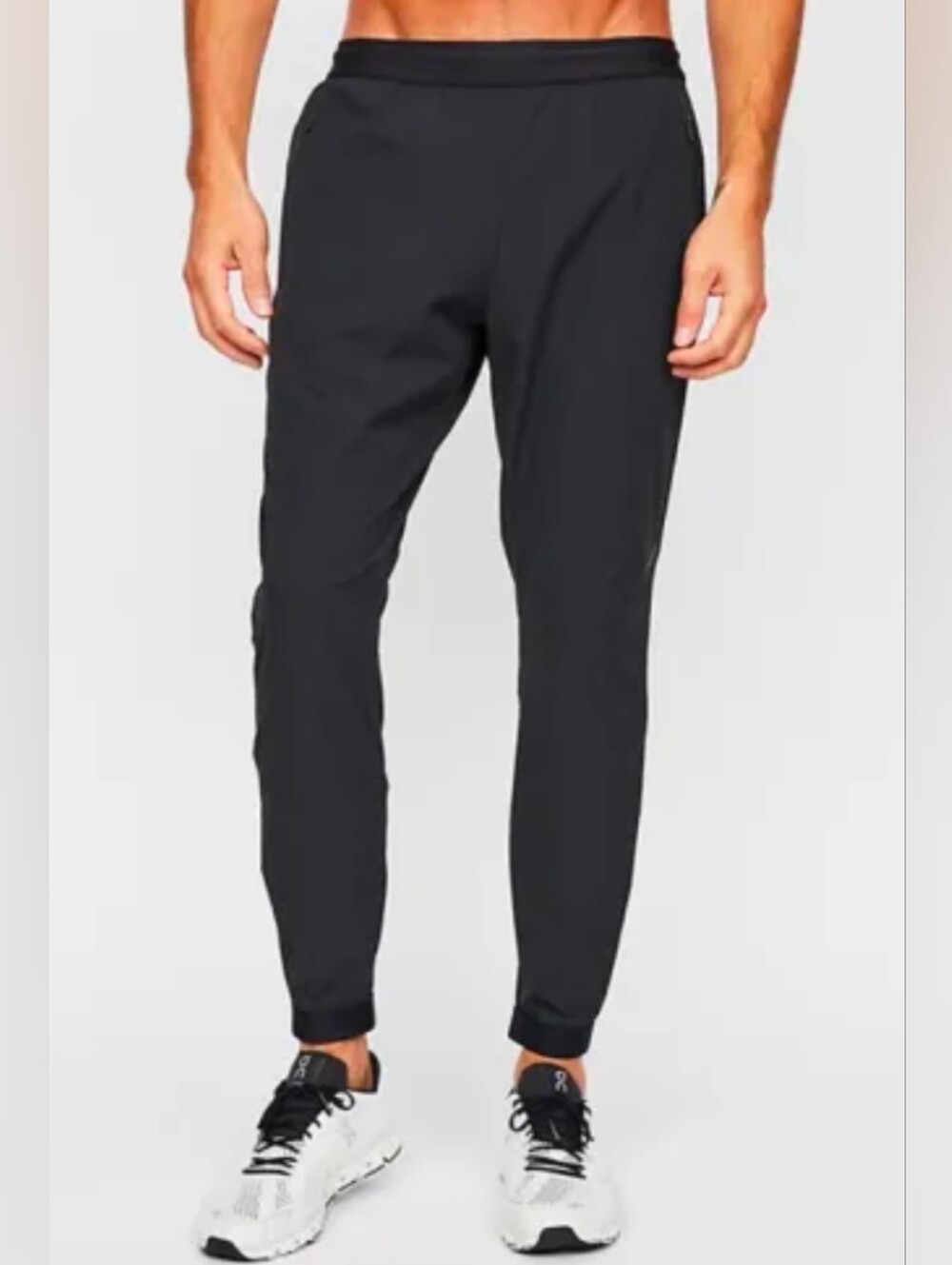 Hill City Lightweight Run Pants Size XXL in Black Black Performance Like New!